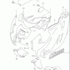 GSX600F KATANA Облицовка  (model k1)