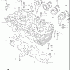 GSX750F KATANA Головка цилиндра