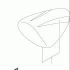 TL1000R Seat tail box (model k3)