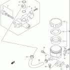 GSX-R600 Главный тормозной цилиндр,передний