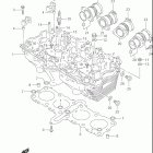 GSX600F KATANA Головка цилиндра