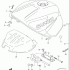 GSX-R750 Топливный бак (модель K2)