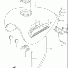 VZ800 MARAUDER Топливный бак (модель K1)