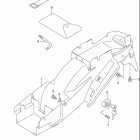 GSX750F KATANA Заднее крыло (модель K3)