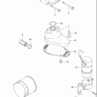 VS1400GLP INTRUDER Масляный и топливный насос