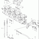 GSX-R750 Throttle body (model y)