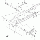 SV650, S Маятник задний