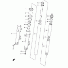 SV650, S Steering stem (sv650k1 e3)