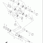 RM125 Rear cushion lever (model k4 / k5)