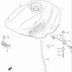 GS500 Топливный бак (модель K1)