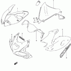 SV650, S Cowling body (sv650sk1)