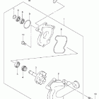 SV650, S Water pump (model k1 / k2)