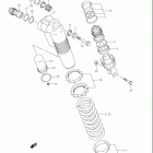 RM125 Rear shock absorber (model k4)