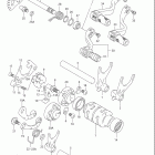 RM125 Механизм  переключения передач