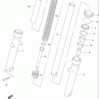 GZ250 Передняя вилка