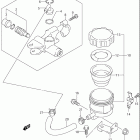 GSX-R1000 Главный тормозной цилиндр,передний