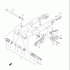 RM125 Rear swinging arm (model k1 / k2 / k3)