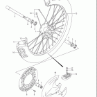 RM125 Front wheel (model k5)