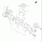 GS500 Задний суппорт