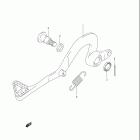 RM125 Rear brake (model k3 / k4 / k5)