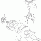GSX-R1000 Коленвал