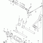 GSX-R1000 Механизм  переключения передач