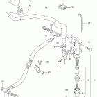 SV650, S Задний торм цилиндр