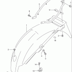 GS500 Заднее крыло