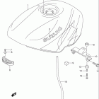 GS500 Топливный бак (модель K2)
