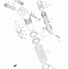 RM125 Rear shock absorber (model k3)