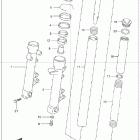 SV650, S Front fork damper (model x / y)