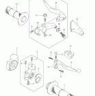 RM125 Handle lever (model k1 / k2 / k3)