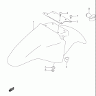 GS500 Переднее крыло