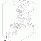 RM125 Air cleaner (model k1 / k2 / k3)