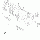 GZ250 Передний суппорт тормозной