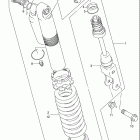 RM80 Rear shock absorber (type k1)