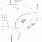 GZ250 Топливный бак (модель X)