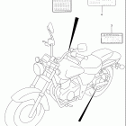 GZ250 Наклейки