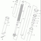 GZ250 Передняя вилка