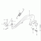 RM80 Задний тормоз