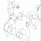 RM80 Передний суппорт тормозной