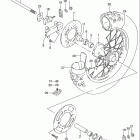 RM80 Заднее колесо