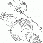 ATC90 Front wheel @ axle