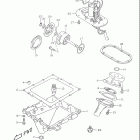 GSX-R750 Oil pan - oil pump - fuel pump (model t / v)