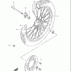 DR350SE Front wheel (model v)