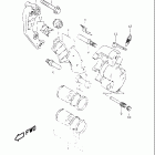 DR350SE Front caliper (model w / x)