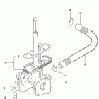 DR200SE Топливный кран