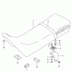 DR200SE Seat (model t / v / w)