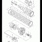 GSX-R750 Сцепление