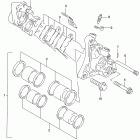 GSF1200S BANDIT Front caliper (gsf1200sv / sw / sx / sy)